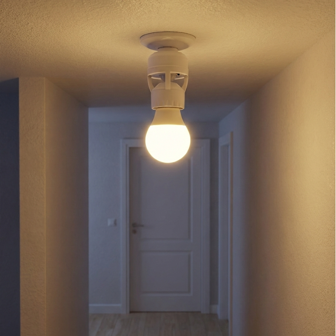 BASE E27 CON SENSOR DE MOVIMINETO Y FOTOCELDA OPCIONAL 2