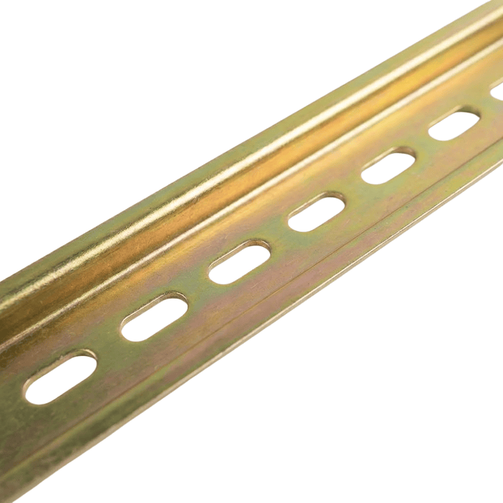 Riel Din Perforado 35x7,5m Tira de 1Metro 3