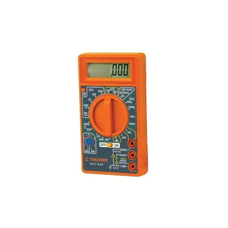 Multimetro Digital Truper Mut-830 4