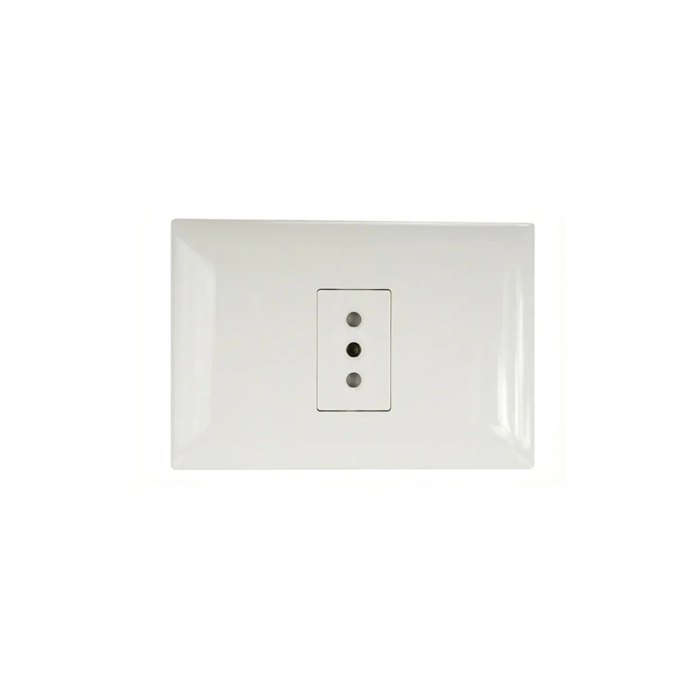 ENCHUFE SIMPLE 10A - PLACA ARMADA 1