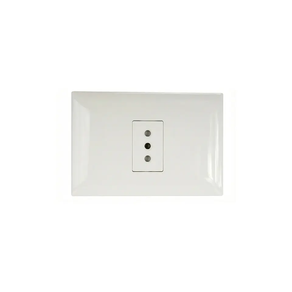ENCHUFE SIMPLE 10A - PLACA ARMADA 1