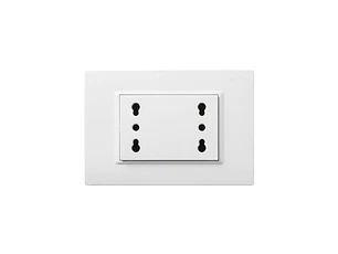 ENCHUFE DOBLE 16A - PLACA ARMADA