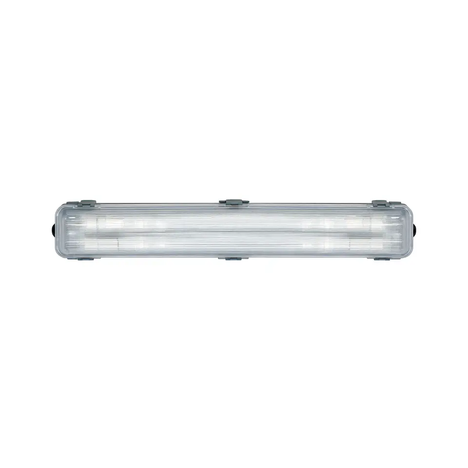 ESTANCO LED PARA 2 TUBOS DE 9W  1