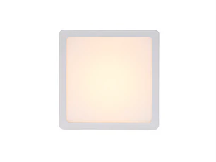 Plafón LED cuadrado sobrepuesto 18W 3000k