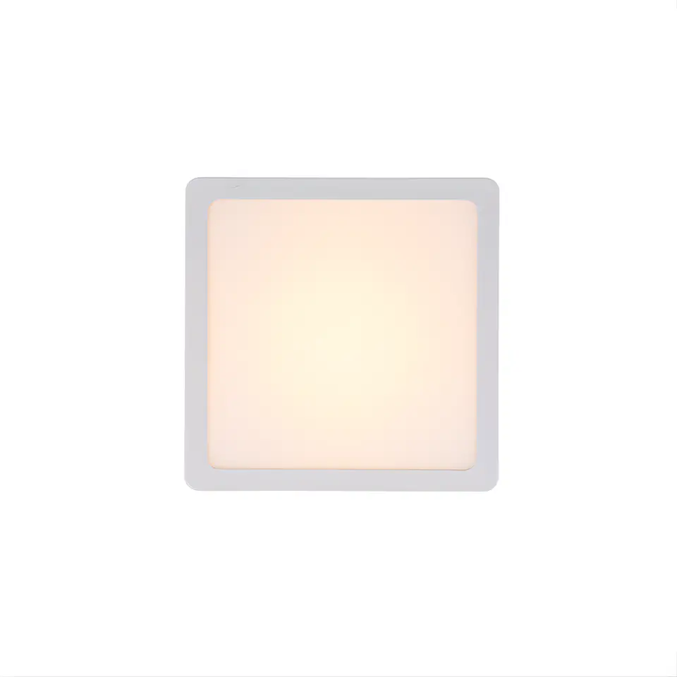 Plafón LED cuadrado sobrepuesto 18W 3000k 1