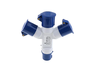 DERIVACION INDUSTRIAL 3 HEMBRA 16A 3P 220V