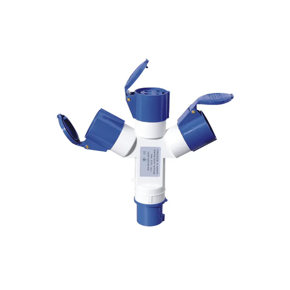 DERIVACION INDUSTRIAL 3 HEMBRA 16A 3P 220V 2