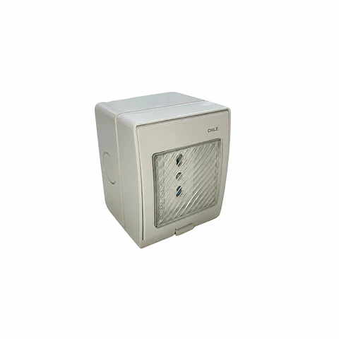Tomacorriente sencillo 10/16A 250V 2P+ T  Winelec
