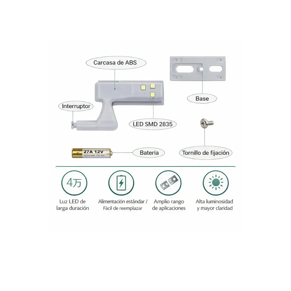 MINI BISAGRA LED 3
