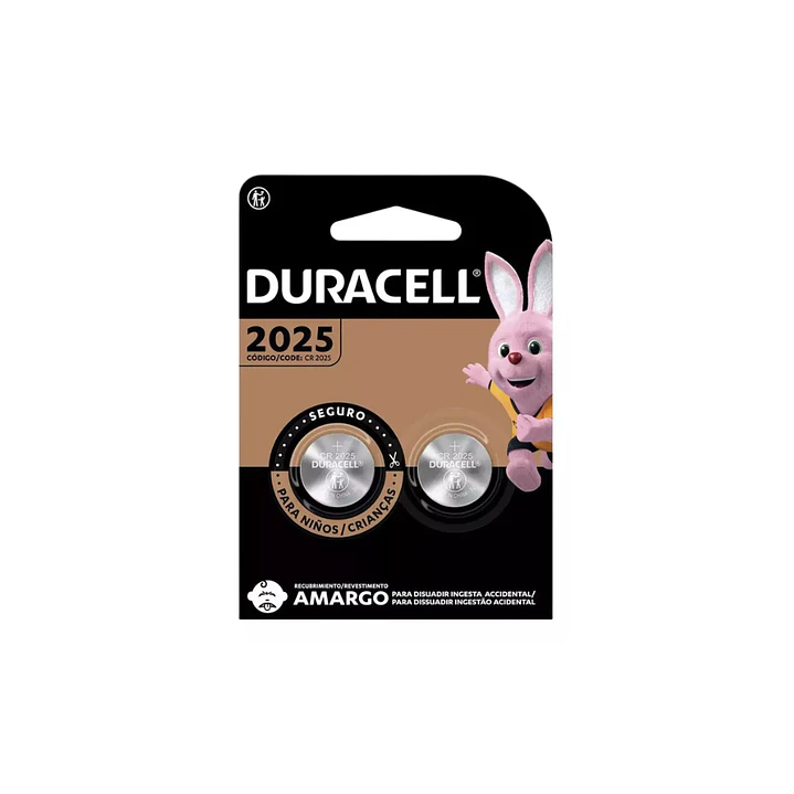 pila cr2025 DURACELL 2