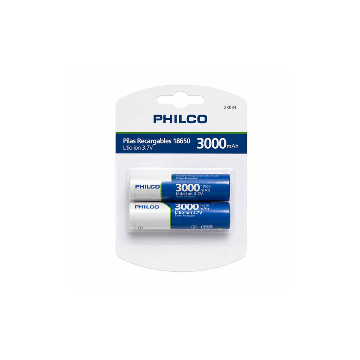 pila 18650 BLISTER X2 2