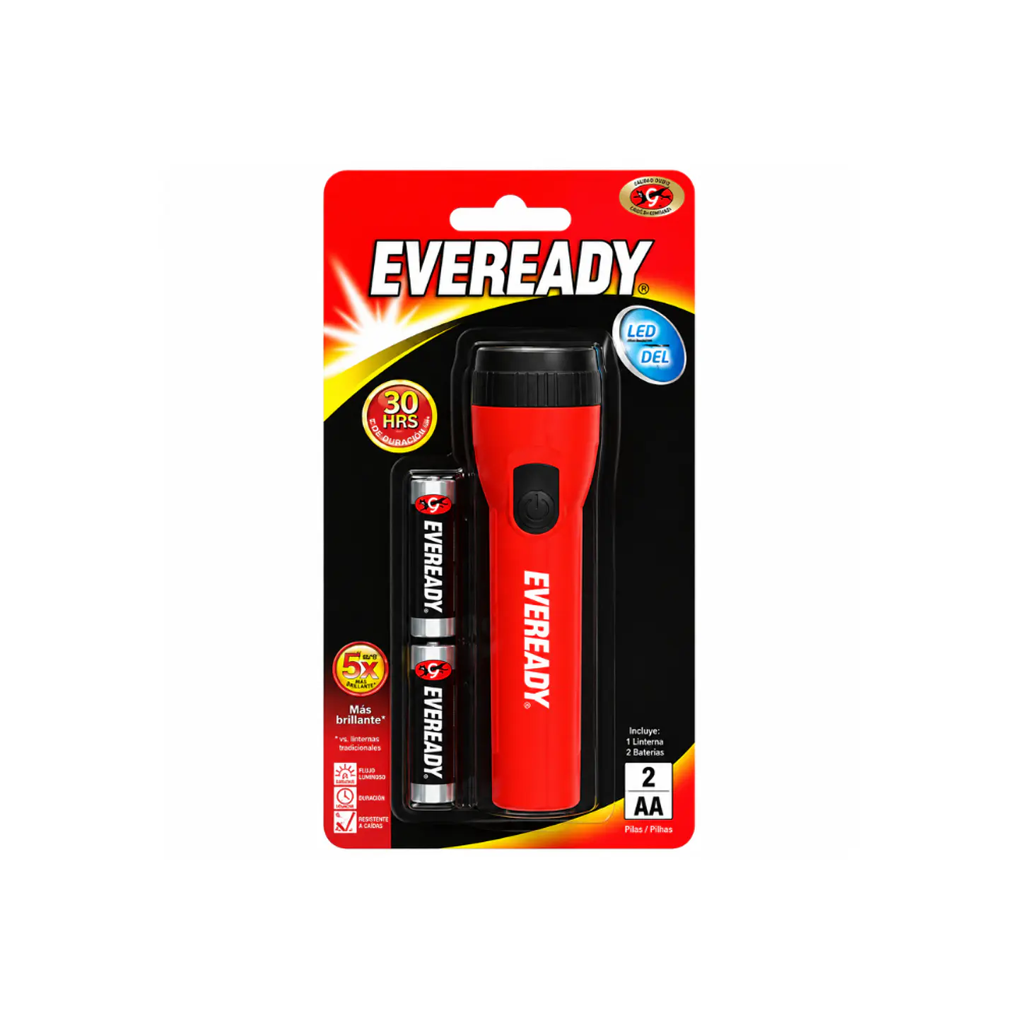 Linterna LED (Pilas incluidas) 2