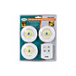 Pack de 3 focos LED con control remoto - Miniatura 3