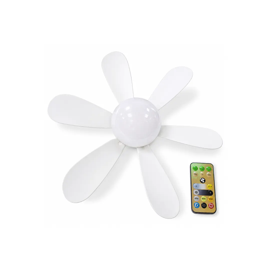 Lámpara LED con Ventilador 1