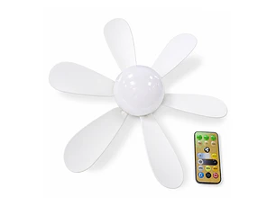 Lámpara LED con Ventilador