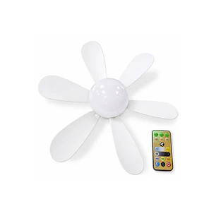 Lámpara LED con Ventilador