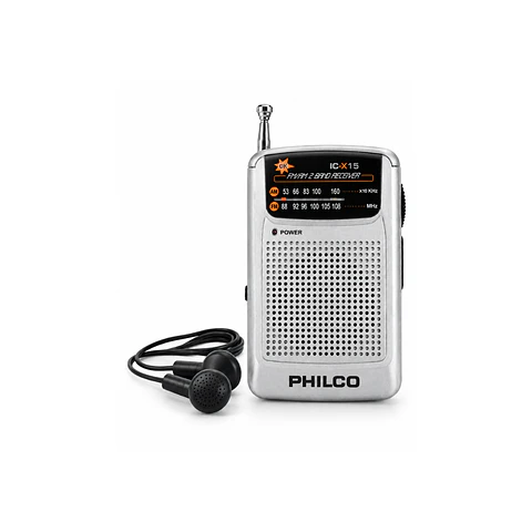 RADIO PORTATIL CON AUDIFONOS 