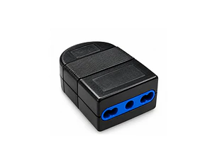 Enchufe Hembra Volante 16A 2P+T Negro