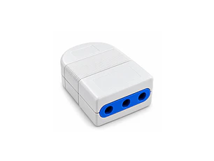 Enchufe Hembra Volante 10A 2P+T Blanco