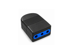 Enchufe Hembra Volante 10A 2P+T Negro