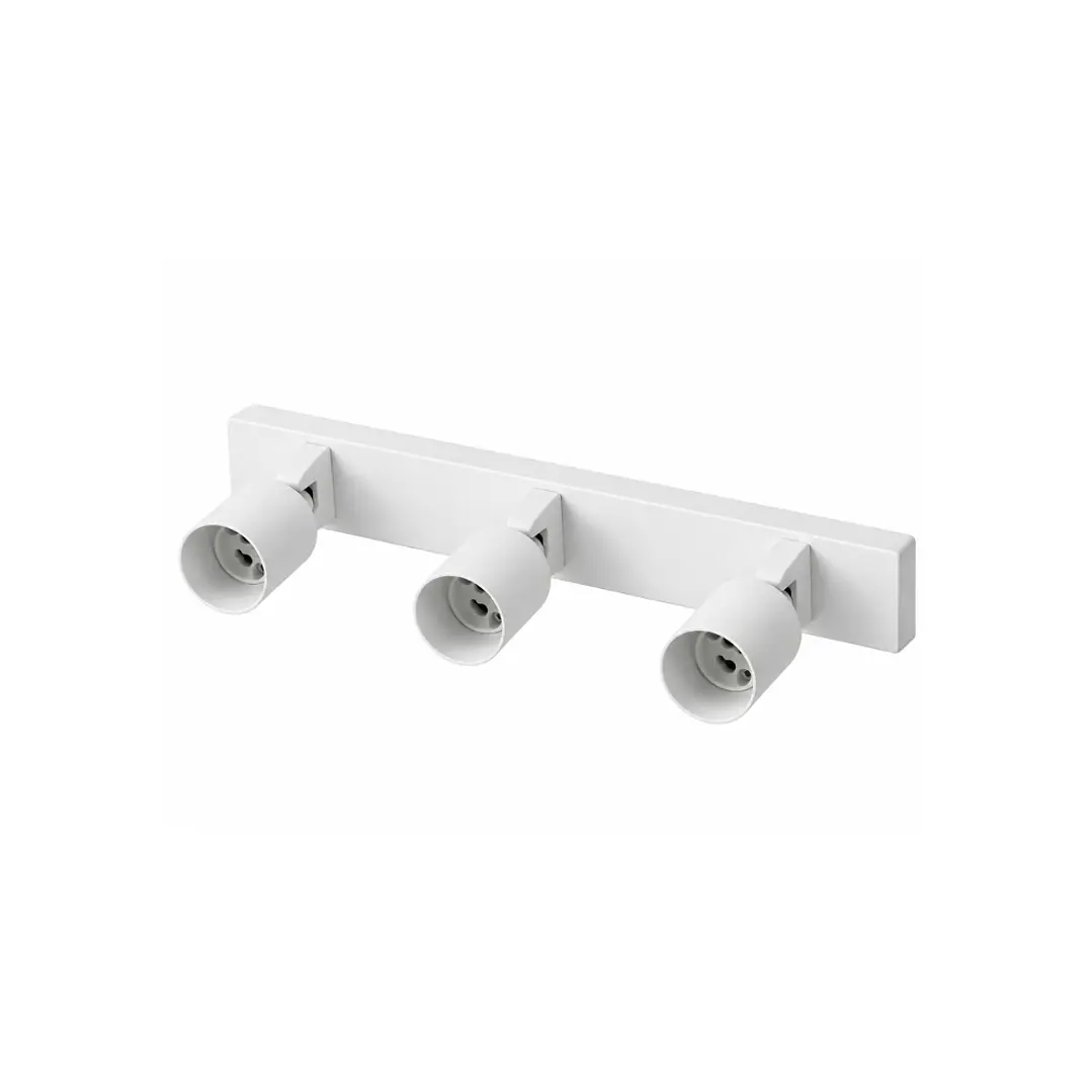 Barra Sobrepuesta TRIPLE 3 x GU10 Blanco MATE 1