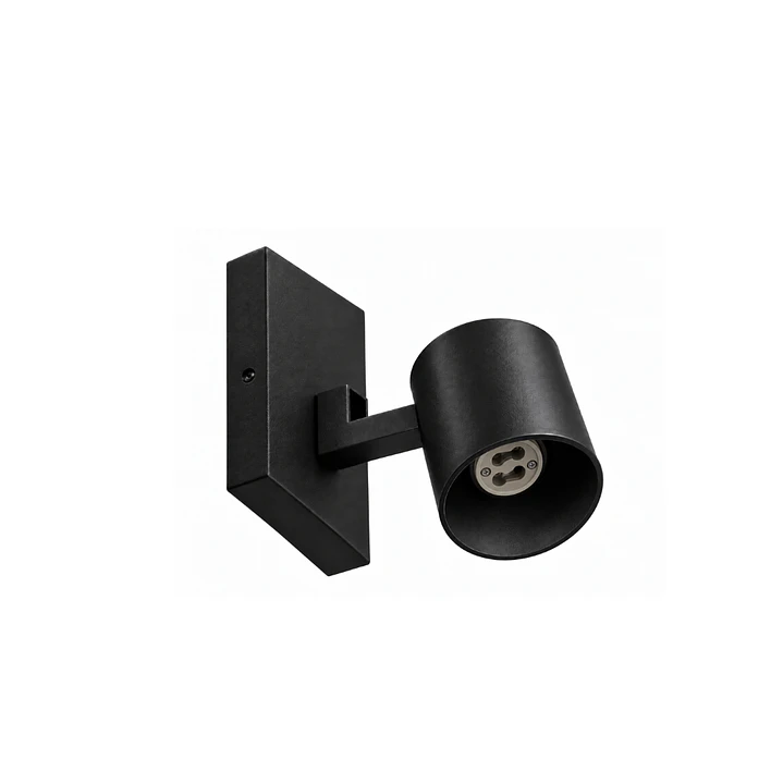 Barra Sobrepuesta SIMPLE 1 x GU10 Negro MATE 1