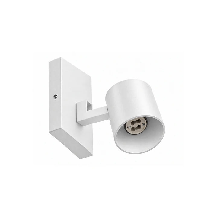 Barra Sobrepuesta SIMPLE 1 x GU10 Blanco MATE 1