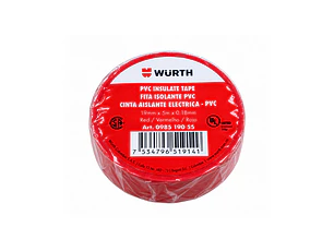 Cinta Aislante PVC Roja
