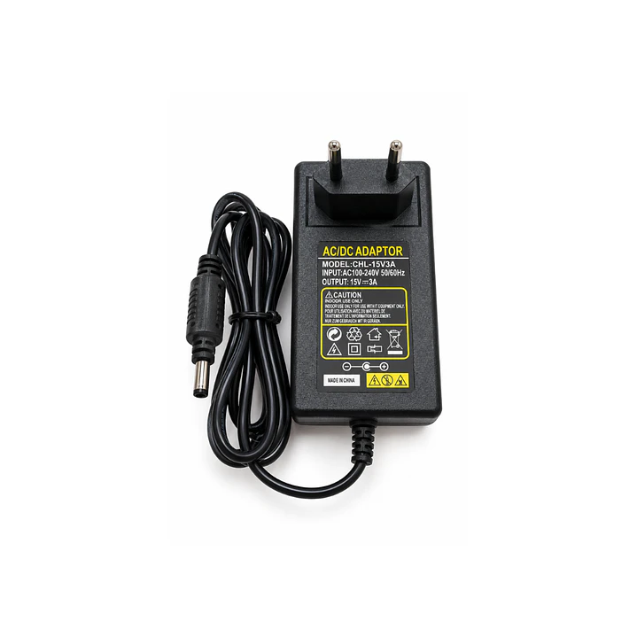 Fuente de poder 15v 3A 1