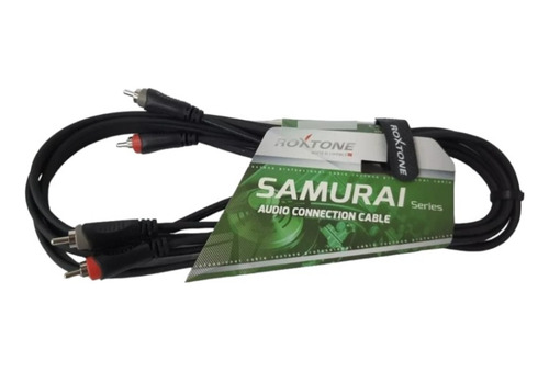 Cable De Audio Rca 3 Mtrs. Roxtone/novatronic  1
