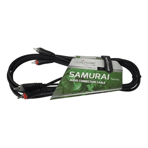 Cable De Audio Rca 3 Mtrs. Roxtone/novatronic 