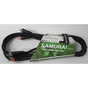 Cable De Audio Rca 3 Mtrs. Roxtone/novatronic 