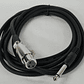 Cable Para Micrófono 3 Mt Xlr Hembra Plug 6,3  - Miniatura 2