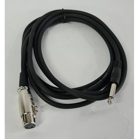 Cable Para Micrófono 3 Mt Xlr Hembra Plug 6,3  3