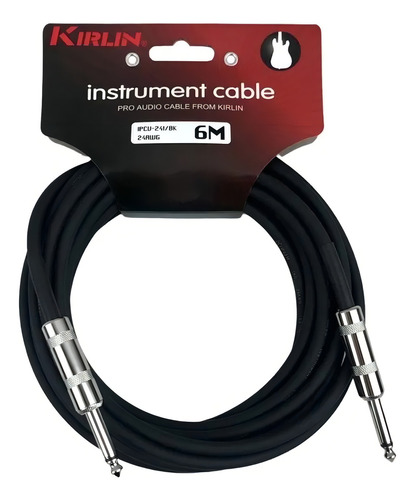 Cable De Instrumento Plug Plug 6 Mt Kirlin 1