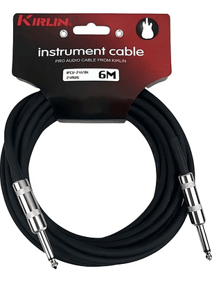 Cable De Instrumento Plug Plug 6 Mt Kirlin