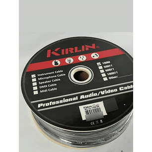 Cable Para Instrumento Kirlin Rollo 100 Mt