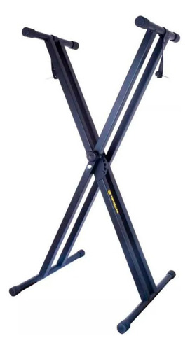 Atril De Teclado Barra Doble Metalico Ajustable/novatronic  1