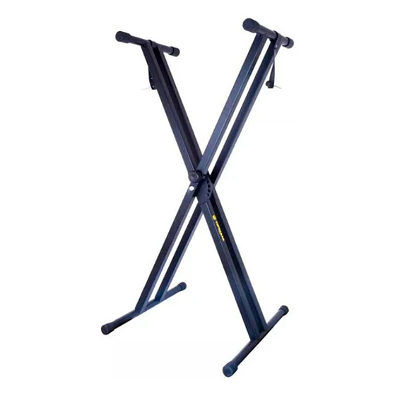 Atril De Teclado Barra Doble Metalico Ajustable/novatronic  1