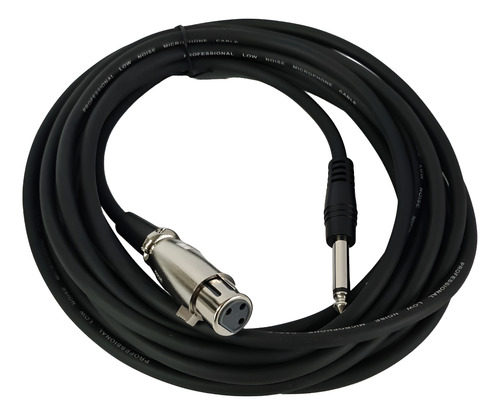 Cable Para Micrófono 5 Mt Xlr Hembra Plug 6,3 1