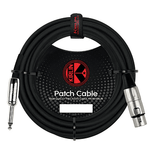 Cable Xlr hembra a plug 6.3 mono 6mts
