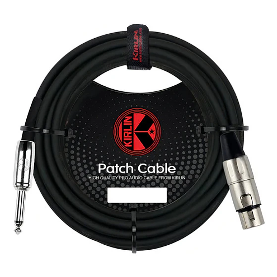 Cable Xlr hembra a plug 6.3 mono 6mts 1