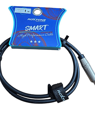 Cable Balanceado 1 Metro. Roxtone/ Novatronic 