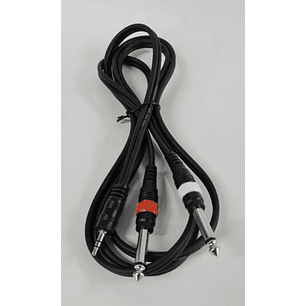 Cable De Audio Plug Jack 6.3 A 3.5mm.