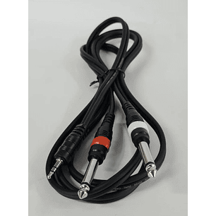 Cable De Audio Plug Jack 6.3 A 3.5mm.