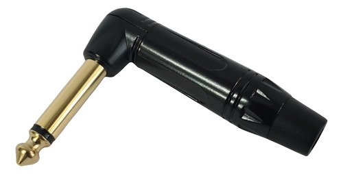 Conector Plug 6.3 Curvo /jack L 1