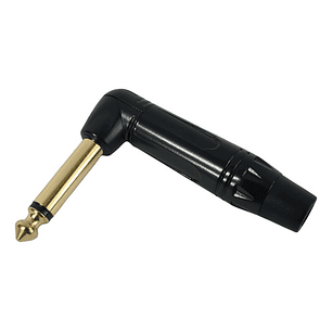 Conector Plug 6.3 Curvo /jack L