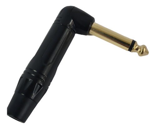Conector Plug 6.3 Curvo /jack L 2