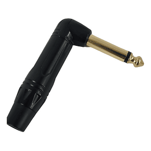 Conector Plug 6.3 Curvo /jack L
