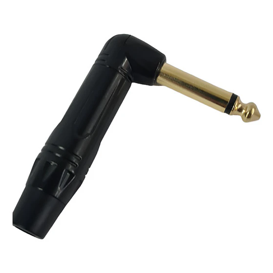 Conector Plug 6.3 Curvo /jack L 2